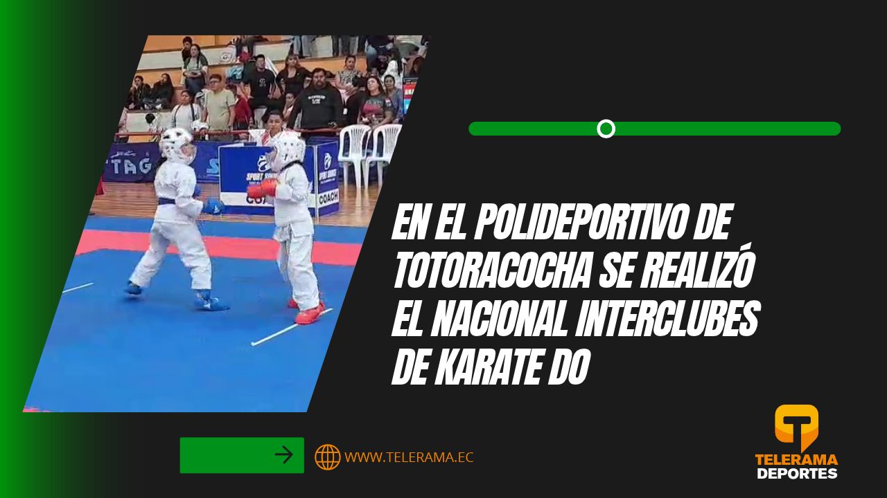 En el polideportivo de Totoracocha se realizó el nacional interclubes de karate do
